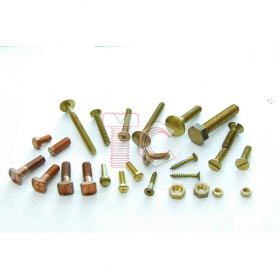 โรงงานผลิตสกรูน๊อต สมุทรสาคร - ที ซี สกรูน๊อต - Screw Brass - สกรูทองเหลือง